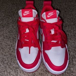 nike low dunks siren red disrupt